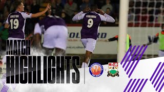 Match Highlights  Aldershot Town 01 Barnet FC [upl. by Erbas]