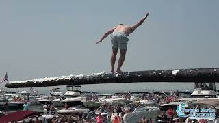 Portside Marina Dockers Greasy Pole Competition 2023 [upl. by Busey]