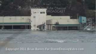 Otsuchi Japan Tsunami 2011 news footage [upl. by Jaquelin]