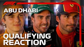 Drivers React After Qualifying  2023 Abu Dhabi Grand Prix [upl. by Severen355]