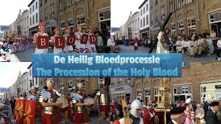 The Procession of the Holy Blood Brugge 2023 4K [upl. by Weitman]