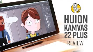 Huion Kamvas 22 Plus Review [upl. by Sikata]