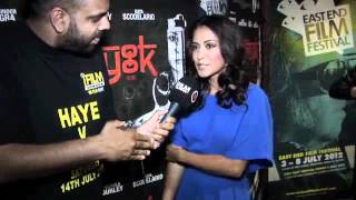 PARMINDER NAGRA INTERVIEW FOR iFILM LONDON  TWENTY8K OFFICIAL PREMIERE [upl. by Oliana]