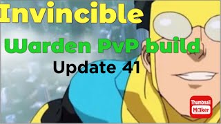 Invincible ❄️ The warden PvP build for eso update 41 [upl. by Bunny]