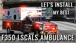 Lets Install a cool F350 Ambulance 🚑  GTA 5 LSPDFR [upl. by Notnel]