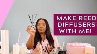 How To Make a Reed Diffuser in 2022  Candle Business  Paris Nikkole [upl. by Hughett]