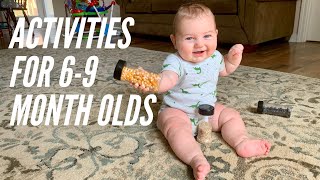 ACTIVITIES FOR 69 MONTH OLD BABIES  Sensory Play [upl. by Ora962]