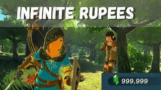 How to get infinite rupees  BOTW working 2023 EASY [upl. by Nilesoj]