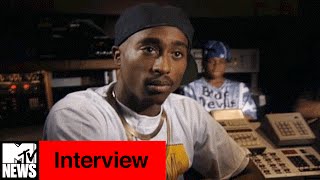 Tupac Talks Donald Trump amp Greed in America in 1992 Interview  MTV News [upl. by Castorina620]