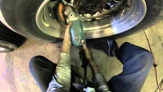 Evans Detailing and Polishing how to polish a reardrive wheel on a Semi [upl. by Oniliuqnart]