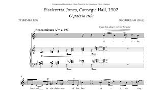 Sissieretta Jones Carnegie Hall 1902 O Patria Mia 2018 [upl. by Frazer]