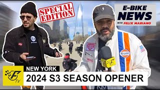 2024 NYC Electric Group Rides Opener S3 Crew EBike Club Special Coverage  EBike News Part 12 [upl. by Spiers633]