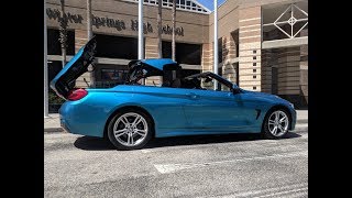 2018 BMW 430i Convertible Review Is The Hard Top Worth The Hassle [upl. by Hardwick]