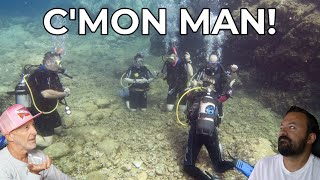 Divers React to Scuba Instructors teaching students on their knees [upl. by Pattie]