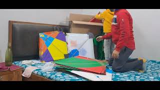 Unboxing Lohri 2024 kites [upl. by Anotal655]