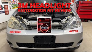 3M Headlight Restoration Kit 39008 Review [upl. by Adnawed]