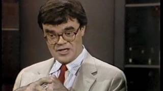 Garrison Keillor on Letterman November 27 1985 [upl. by Aidnama]