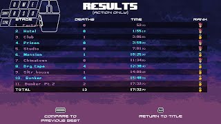 Katana Zero Full Game Speedrun 17min3270sec [upl. by Marentic]