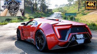 W Motors Lykan Hypersport  Forza Horizon 5  Thrustmaster TX gameplay [upl. by Star]