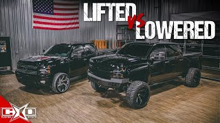 Lifted 1500 vs Lowered 2500 Build Truck Breakdown [upl. by Roee]