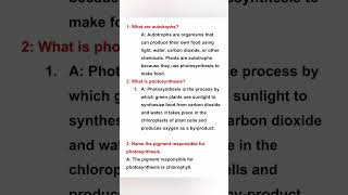 What are autotrophsWhat is photosynthesis [upl. by Anelav]