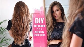 › DIY ‣ ECLAIRCIR SES CHEVEUX NATURELLEMENT  Laura MILOW [upl. by Rabah]