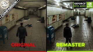 Max Payne ORIGINAL vs REMASTER Graphics Comparison  RTX 4090 4K60 [upl. by Ayatal8]