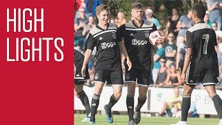 Highlights Ajax  Steaua Boekarest [upl. by Jamnis]