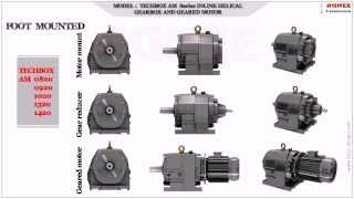 AGNEE Inline Helical Gear Motors and Gear Boxes [upl. by Drofiar81]