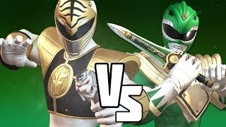 Green Ranger vs White Ranger Power Rangers Battle For the Grid [upl. by Ahsinehs723]