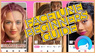 How to Use Facetune For Beginners 2023 FaceTune Tutorial [upl. by Ainollopa]