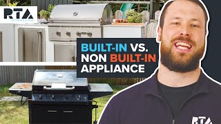 Convert Freestanding Grill to BuiltIn Grill  Is it a Good Idea [upl. by Litt765]