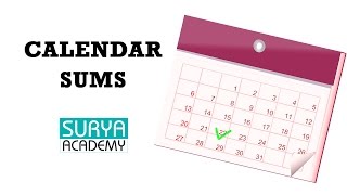 Calendar Sum Shortcuts With Examples  TNPSC Exam  TET Exam  Banking IBPS PO  SSC [upl. by Llesirg]