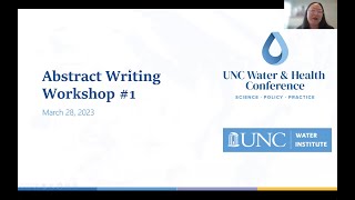 2023 Abstract Writing Workshop 1 [upl. by Notslah941]