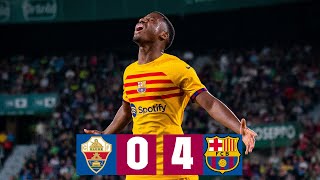 ELCHE 0 4 BARÇA  LALIGA 202223 MD27 [upl. by Alonso]