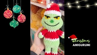 🎄 Crochet Christmas Amigurumi Ideas 🎄TikTok Compilation 305  aneadesignstudio [upl. by Erdnaet535]