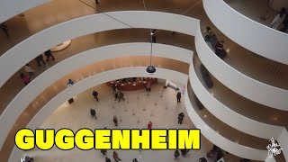 GUGGENHEIM MUSEUM MANHATTAN New York City [upl. by Kirkpatrick]