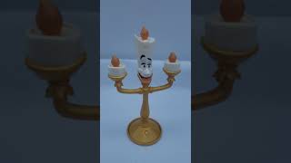 BEAUTY amp THE BEAST BE OUR GUEST LUMIERE CANDLE STICK ELEECTRONIC LIGHT SHOW TEDDY BEAR KING PLUSH [upl. by Roxanne]