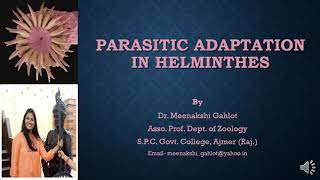 Parasitic Adaptation in Helminthes [upl. by Dorsman]