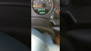 How to get Jeep Wrangler Jk check engine codes without using a scan tool [upl. by Harpole649]