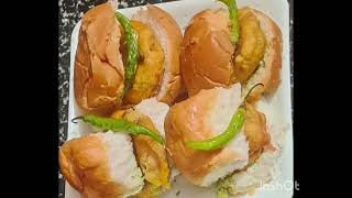 Vada pav thele vali style mein [upl. by Janine349]