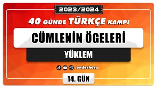 60 CÜMLENİN ÖGELERİ  YÜKLEM  DİL BİLGİSİ KAMPI  Önder Hoca [upl. by Dloniger]