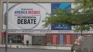 Vice Presidential debate stage set for Tuesday night [upl. by Oniotna]