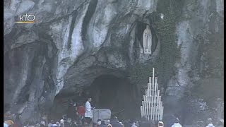 Chapelet à Lourdes du 14 février 2019 [upl. by Ynnel]