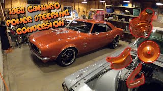 1968 Camaro Power Steering Conversion [upl. by Ydnim761]