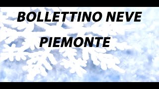 Bollettino Neve PIEMONTE 12 aprile 2024 [upl. by Aisemaj535]