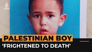 Palestinian boy ‘frightened to death’ by Israeli soldiers  Al Jazeera Newsfeed [upl. by Iderf636]