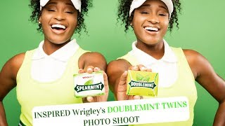 INSPIRED WRIGLEYS DOUBLEMINT TWINS PHOTOSHOOT [upl. by Cathryn]