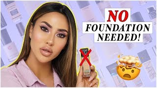 NO FOUNDATION MAKEUP ROUTINE Look Flawless  BrittanyBearMakeup [upl. by Theron]