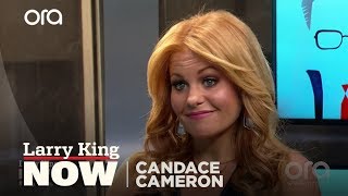 Candace Camerons Take On Trump Cruz and Rubio  Larry King Now  OraTV [upl. by Rakia]